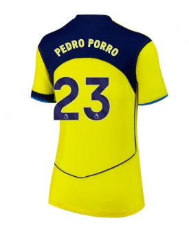 Billige Fotballdrakt Tottenham Hotspur Pedro Porro #23 Replika Tredjedrakt Dame 2025-26 Kortermet Billige Fotballdrakt Tottenham Hotspur Pedro Porro #23 Replika Tredjedrakt Dame 2025-26 Kortermet